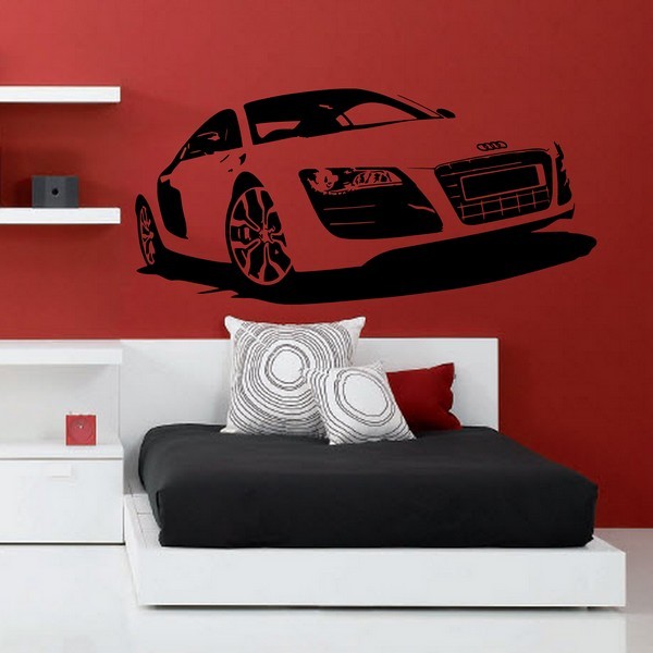Exemple de stickers muraux: Audi R8